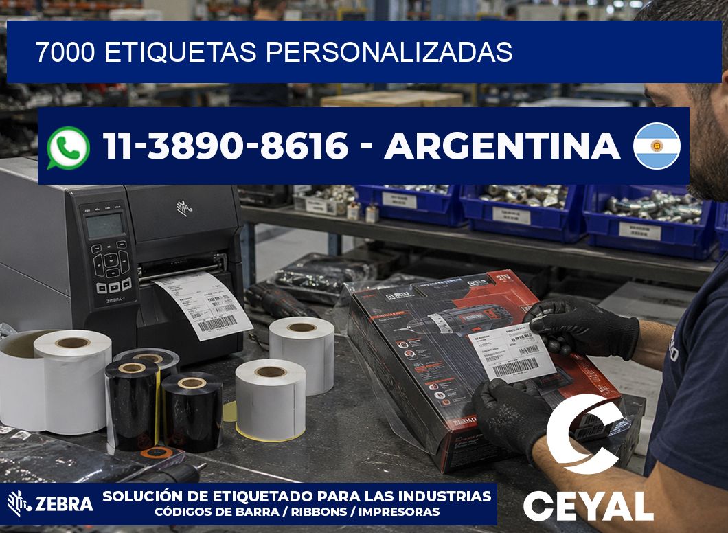 7000 ETIQUETAS PERSONALIZADAS