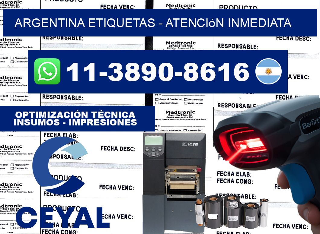 ARGENTINA ETIQUETAS - Atención inmediata