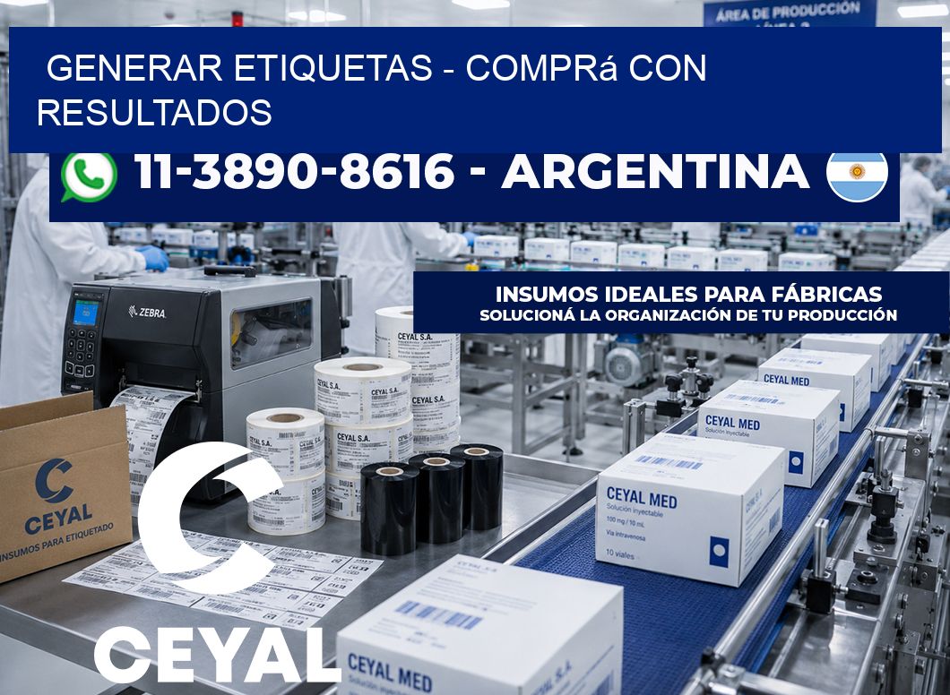GENERAR ETIQUETAS – Comprá con resultados