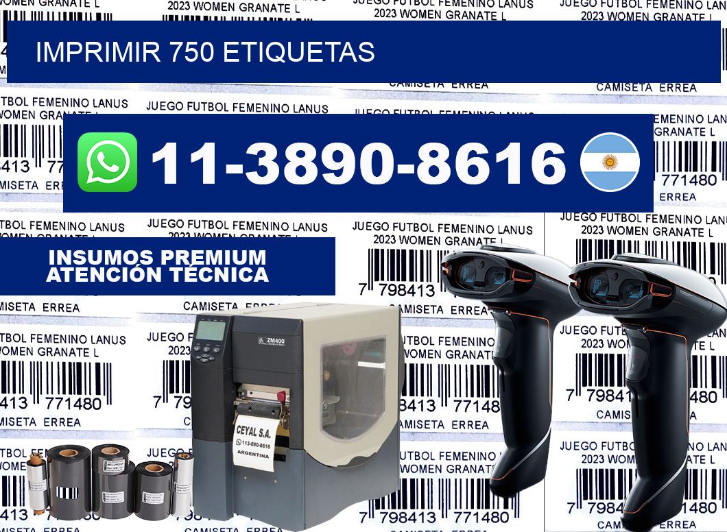 IMPRIMIR 750 ETIQUETAS