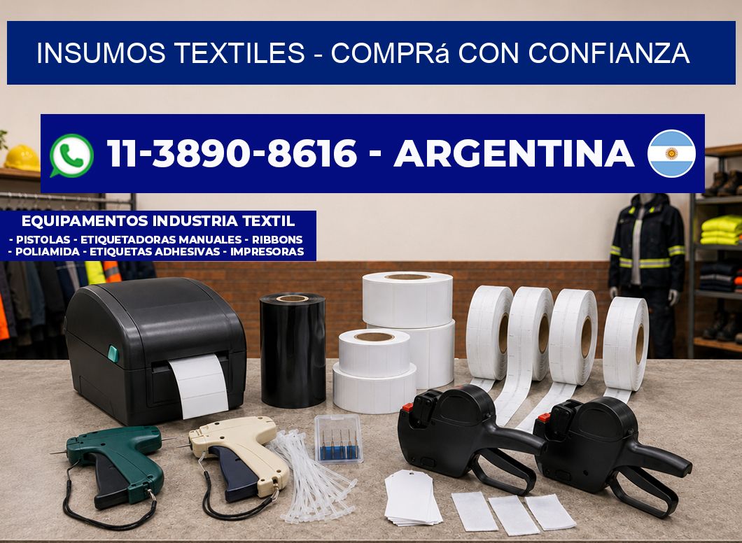 INSUMOS TEXTILES – Comprá con confianza