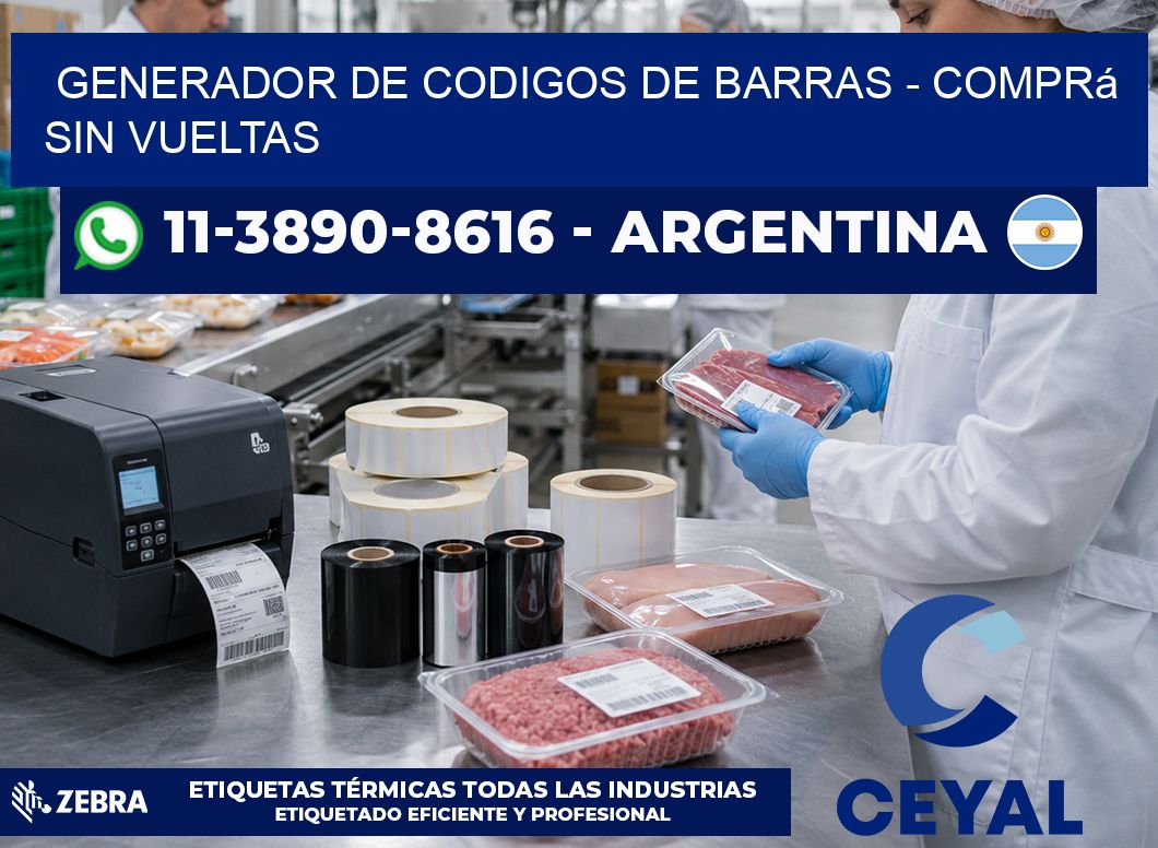 generador de codigos de barras - Comprá sin vueltas