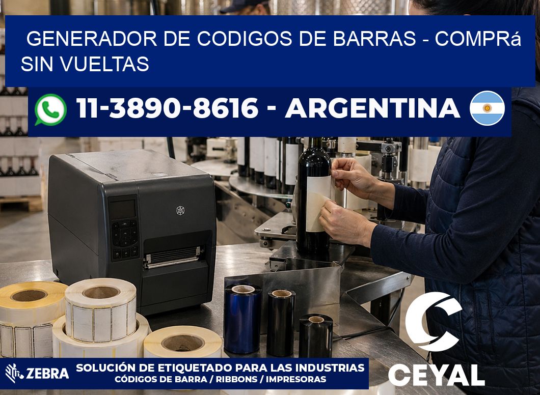 generador de codigos de barras – Comprá sin vueltas