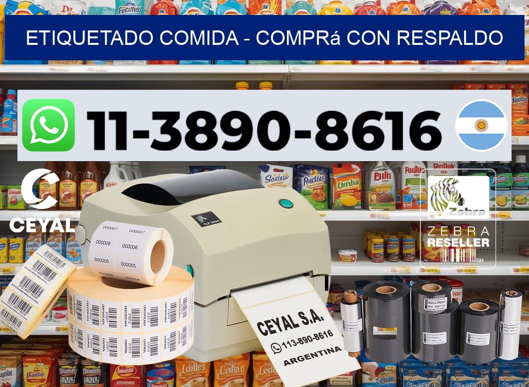 Etiquetado comida - Comprá con respaldo