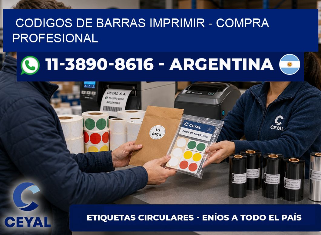 codigos de barras imprimir - Compra profesional