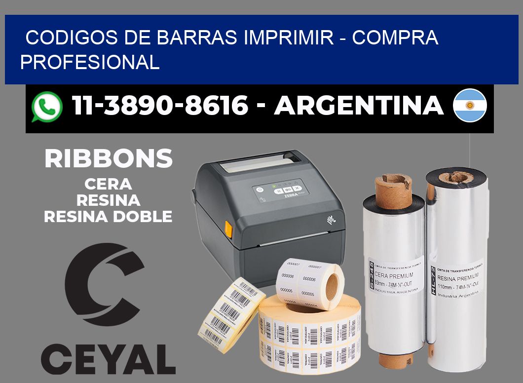 codigos de barras imprimir - Compra profesional