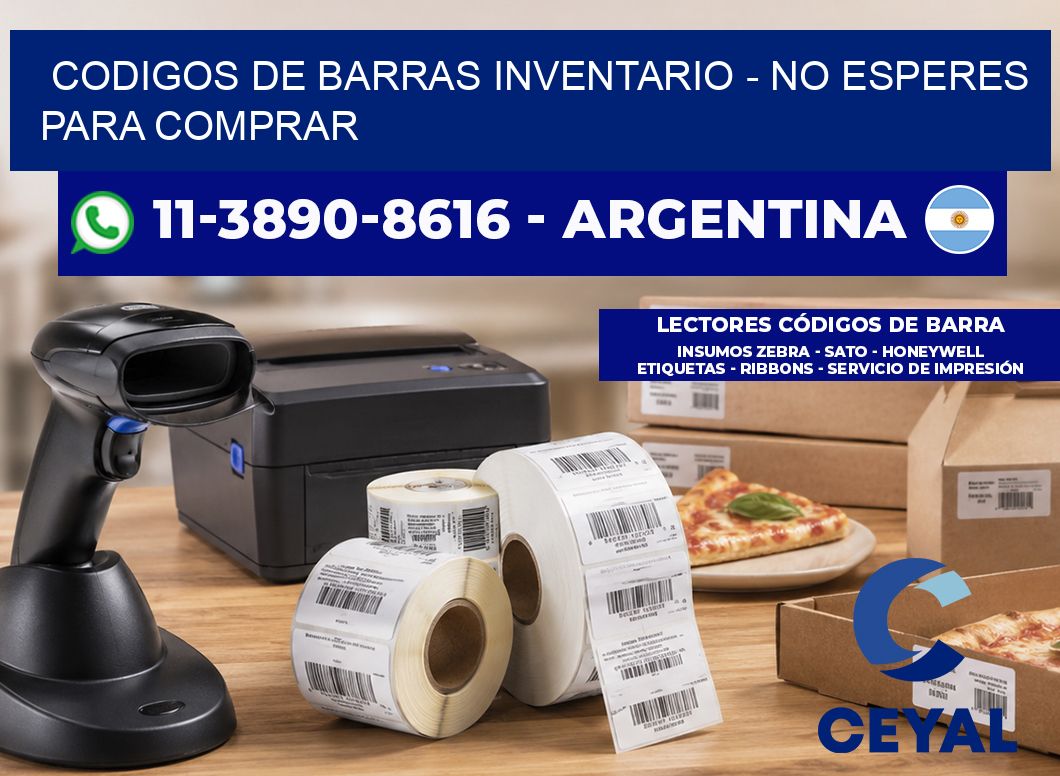 codigos de barras inventario - No esperes para comprar