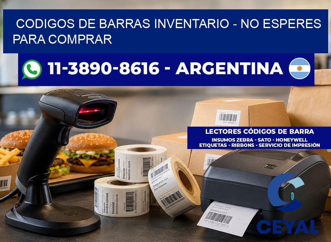 codigos de barras inventario – No esperes para comprar