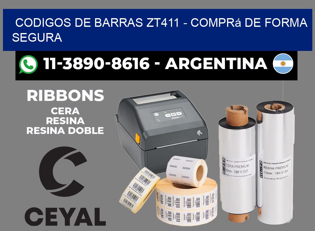 codigos de barras zt411 - Comprá de forma segura